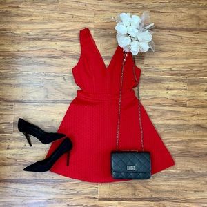 💙2/$20💙 NWOT Woven Dress With Cutouts